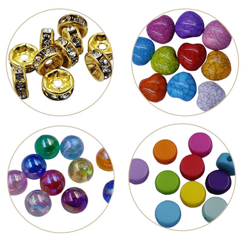 

10шт разноцветные перламутровые акриловые бусины для изготовления ювелирных изделий браслет ожерелье DIY