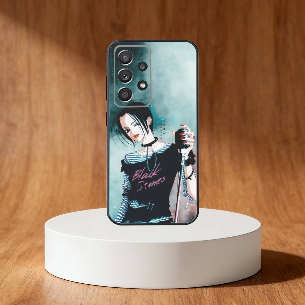 A-Anime N-NaNa O-Osaki Phone Case For Samsung S25,S24,S21,S22,S23,S30,Ultra,S20,Plus,Fe,Note,10,9,5G Black Cover