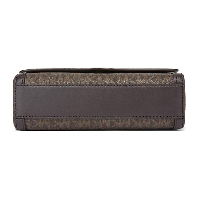 Michael Kors Polyester With Polyurethane With Canvas Crossbody Handbag, Shoulder Bag Women's Brown 32T2G7FC5B-251