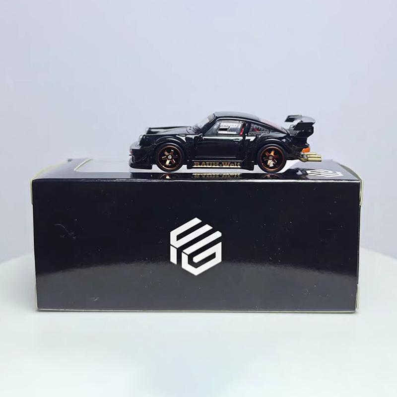 New In Stock Fg 1:64 Porsche 911 Rwb 930 Alloy Miniature Diecast Model Porshce Sports Rauh Welt Car Toys Kids Gift