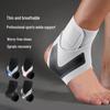 Breathable Compression Ankle Brace for Running & Cycling - Protects Against Sprains & Twists