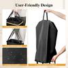 Large Laundry Hamper, 100L Waterproof Laundry Basket with Lid and Removable Bag, Collapsible Tall Clothes Hamper with Bamboo Handles for Clothes Toys