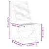 Garden Chairs 8 pcs Foldable 51 x 66 x 95 cm Solid Acacia Wood
