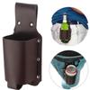 Leather Beer Bottle Waist Case Portable Beer Belt Bag Handy Wine Bottles Beverage  Holder Outdoor Drink Bottle Case Cover