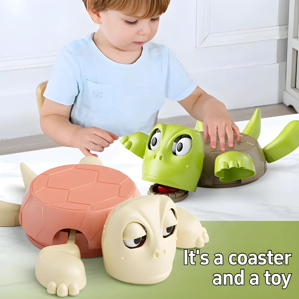 New Fun Anti-Scald Coaster Turtle Cup Pad Tea Coffee Mug Drinks Holder Tableware Decorative 3D Printed Ornament Home Table Decor