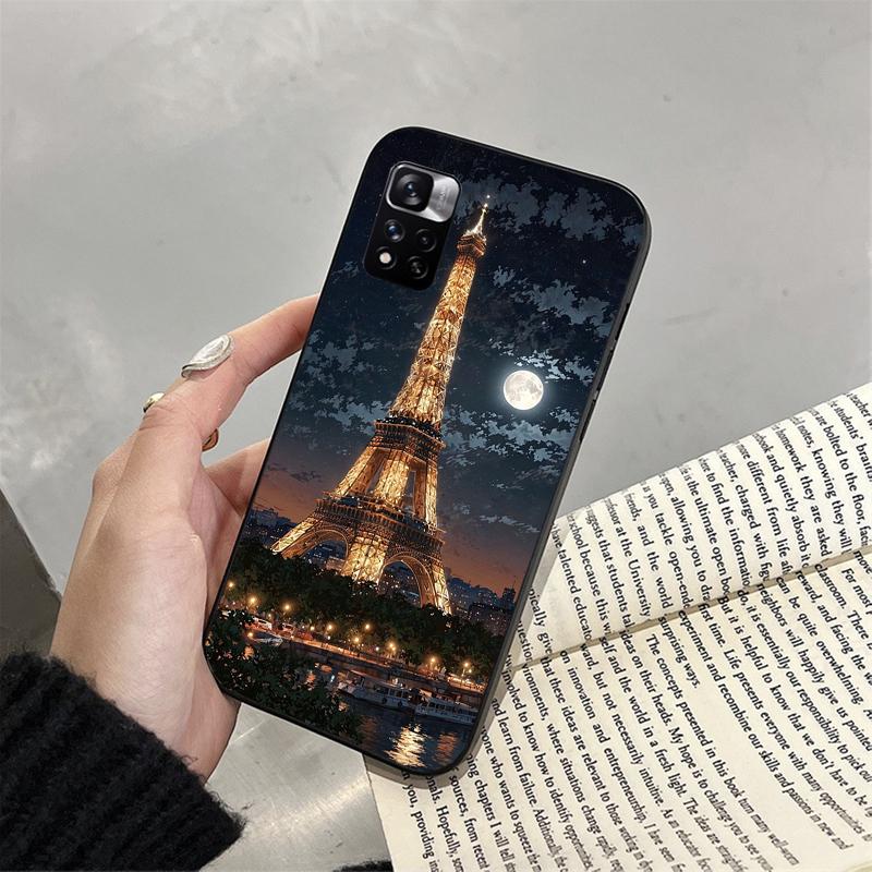 Eiffelturm Funda Handyhülle Für Xiaomi Redmi note 14 Pro 14 13 12 11 10 Pro 14S 12S 11S Redmi 14C 13C 10
