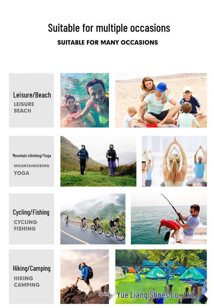 Unisex Non-slip Beach & Snorkeling Shoes for Wading and Fitness