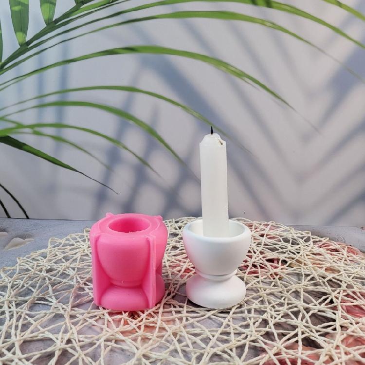 Eggs Shaped Candlestick Molds for Making Candlestick Tealight Holder