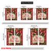 2pcs,2D plane printing Curtain Fabric Tropical Beach Santa Surf1 Versatile Fabric (without rod) Festive Perfect for Study,
