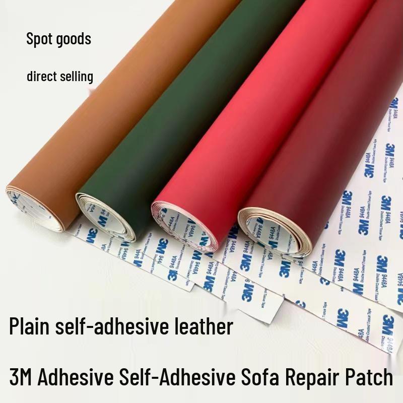 3M Self-Adhesive Leather Repair Patch for Sofas and Car Interiors