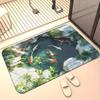Printed Kitchen Floor Mat, Bathroom Floor Mat, Washable Door Mat At The Entrance