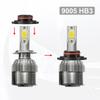 X Autohaux 2pcs 9005 HB3 LED Headlight Adapter Base Bulb Sockets Retainer Holder Universal for Car Black