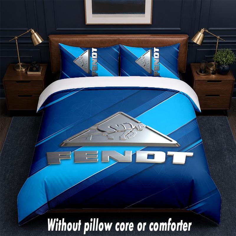 Set Biancheria da Letto Design Fendt 1 Copripiumino + 2 Federe Morbido Traspirante Biancheria da Letto per la Casa