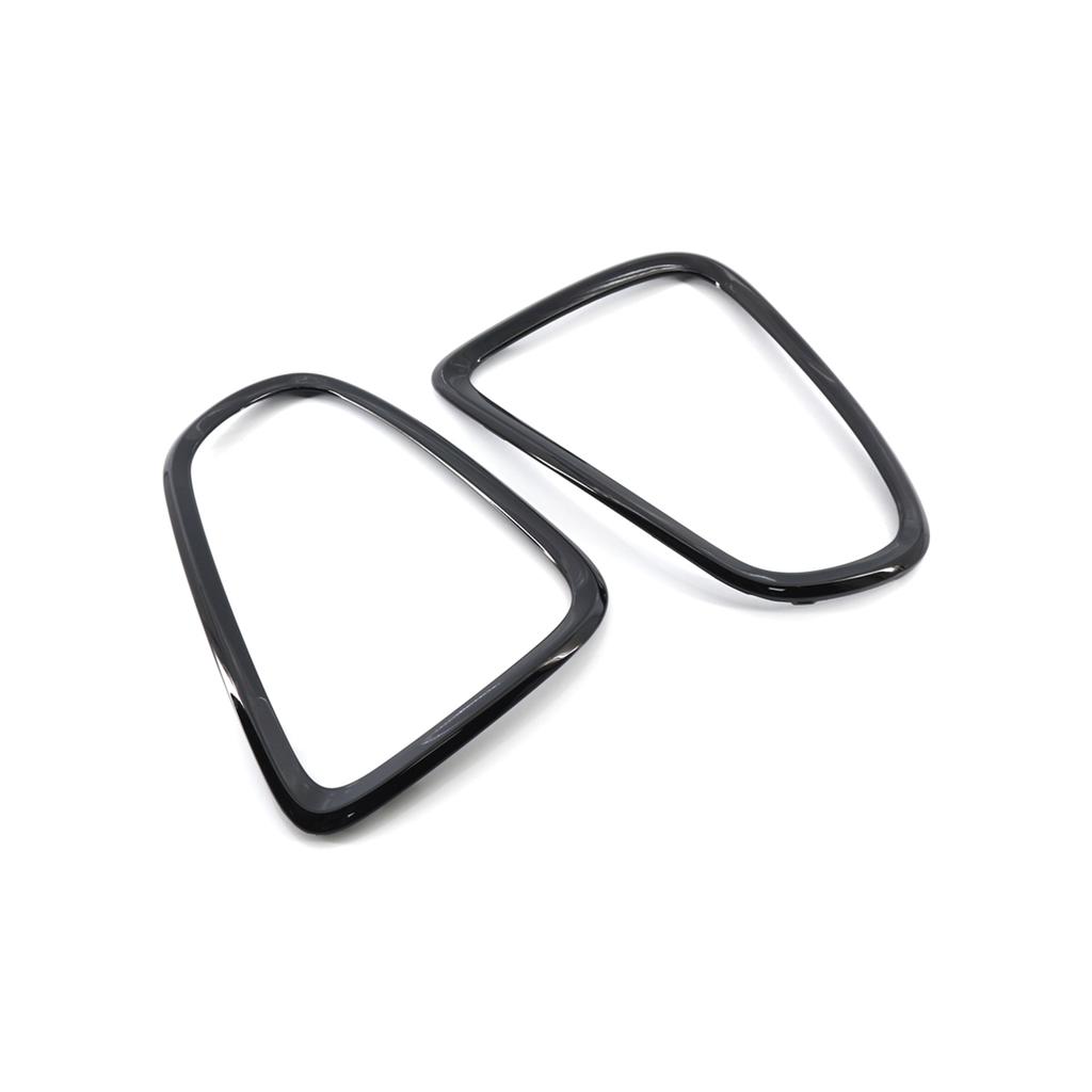 Tail Light Lamp Trim Ring 2pcs Replacement for BMW Mini Cooper R56 R57 R58 R59 2007 2014 OEM:51132752243, 51132752244,