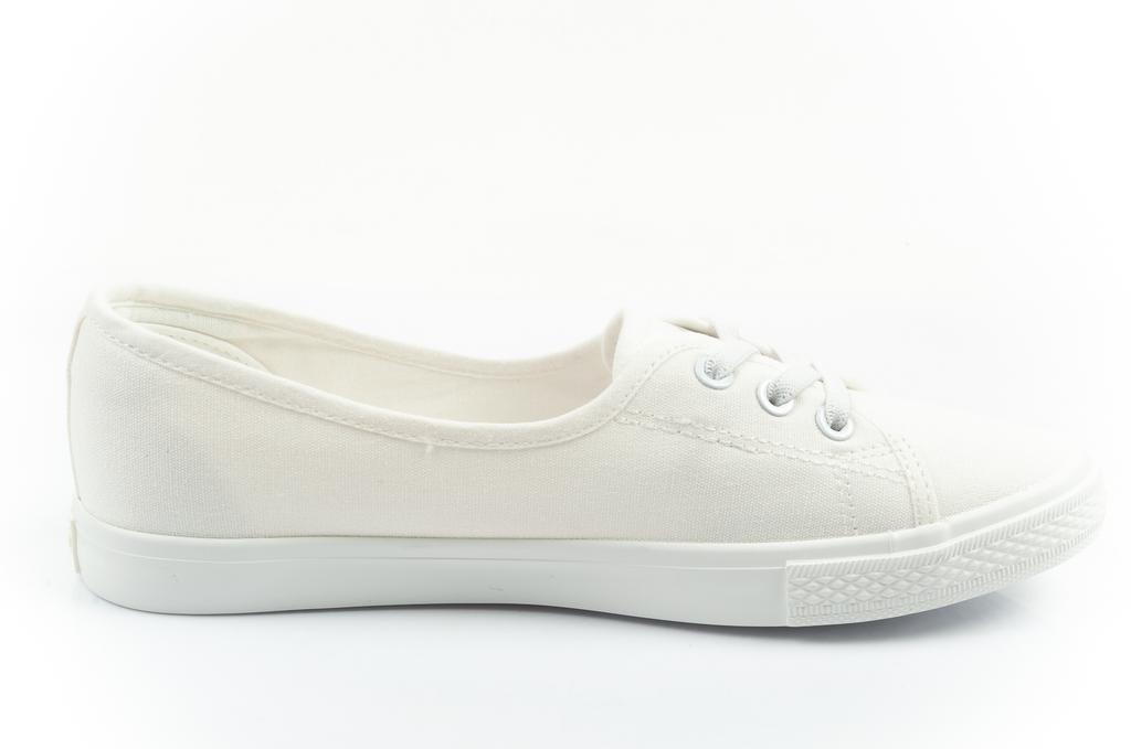 Lee Cooper Lc Flex Canvas Helt Vit Dam [LCW-26-02-4044L] storlek 39