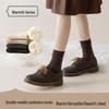 Women's Light Wool Mid-Calf Socks - Cozy and Warm Autumn/Winter Style
