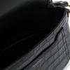 TF Jennifer Adjustable Strap Crocodile Pattern Embossed Leather Mini Shoulder Crossbody Bag Women bags Black L1661LCL317G