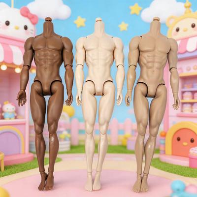 BJD 30CM Male Supermodel Doll: 6-Point Multi-Jointed Movable Body with Accessories
