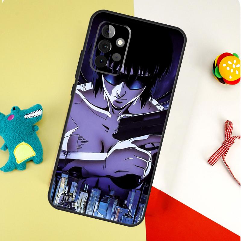 Ghost in the Shell Anime For Samsung Galaxy A54 A34 A14 A55 A35 A15 A53 A33 A13 A05 A06 A16 A22 A32 A52 Phone Case