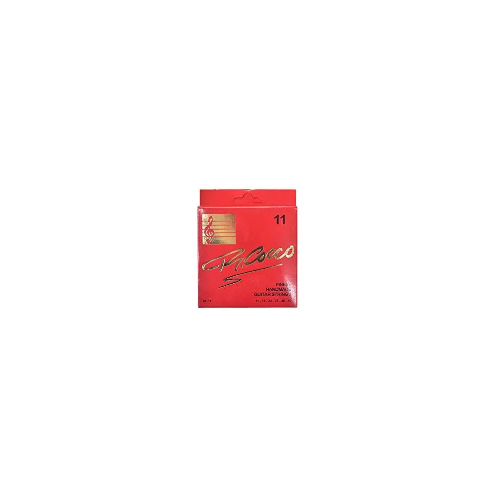 R COCCO (Richard Coco) Electric Guitar Strings RC11 6-String Electric Nickel Round Wound