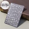 Ocean Series Shell Starfish Nail Stamping Plates Butterfly French Line Printing Stencil Nail Stamp Template Nail Art Tool