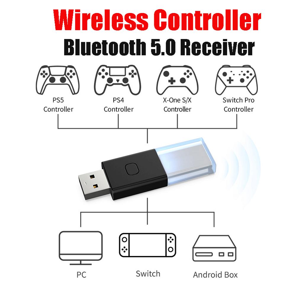 

Для Switch Xbox ONE S/X Док-станція-приймач TY-1803 USB-приймач Консоль Сумісний з Bluetooth 5.0 Адаптер для бездротового контролера Italy