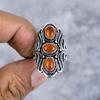 Carnelian Gemstone Handmade 925 Sterling Silver Jewelry Ring Size 5.5 M-2669