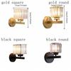Light Luxury Crystal Wall Lamp LED Lighting 3 Colors Changing Night Light Dimmable Wall Mounted LED Wall Effect Light Home Decor