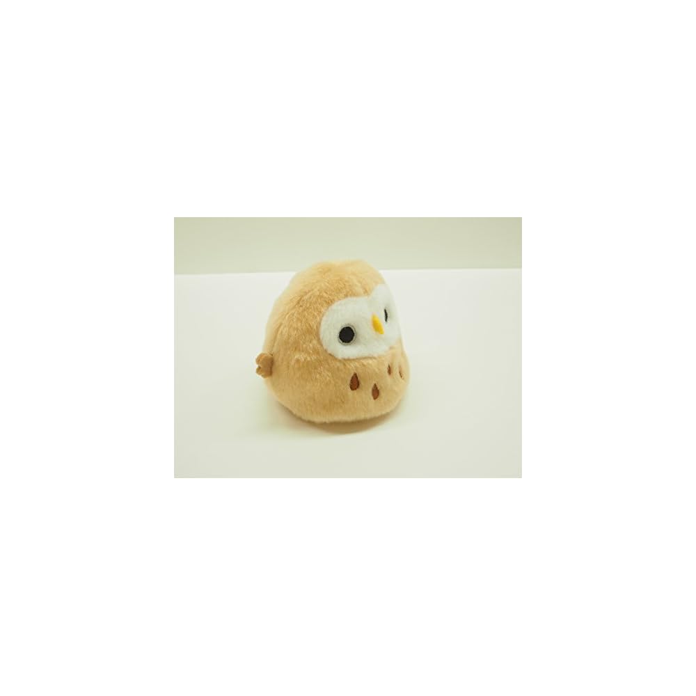 Sanei Boeki Original Plush Toy Owl W9 x D8 x H7 cm Soft Animal Stuffed Figure