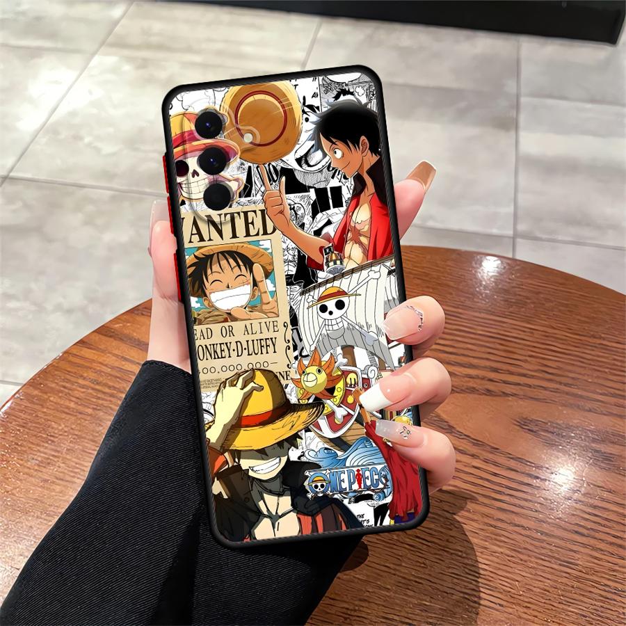 Carcasă One Piece Căpitanul Luffy pentru Samsung Galaxy A53 A35 A36 A73 A24 A54 A52 A56 A34 A22 A25 A26 A21s Capac Spate Telefon