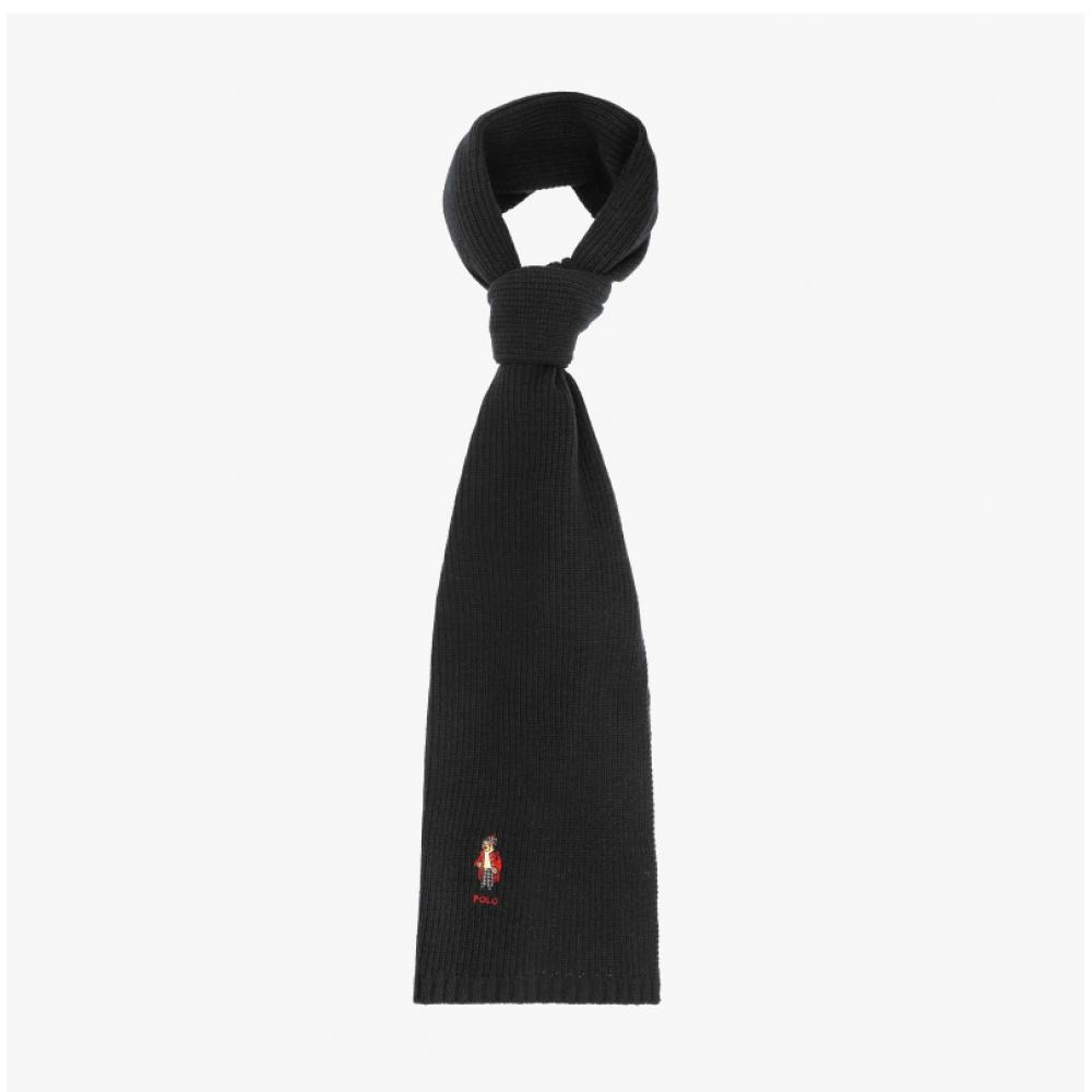 Polo Ralph Lauren Pc1300 001 Holiday Bear Knit Muffler