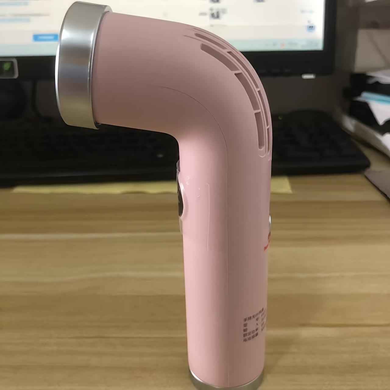 

Креативный, модный беспроводной высокоскоростной турбинный мощный ручной маленький вентилятор-фен с цифровым дисплеем и перезаряжаемым USB Type-C