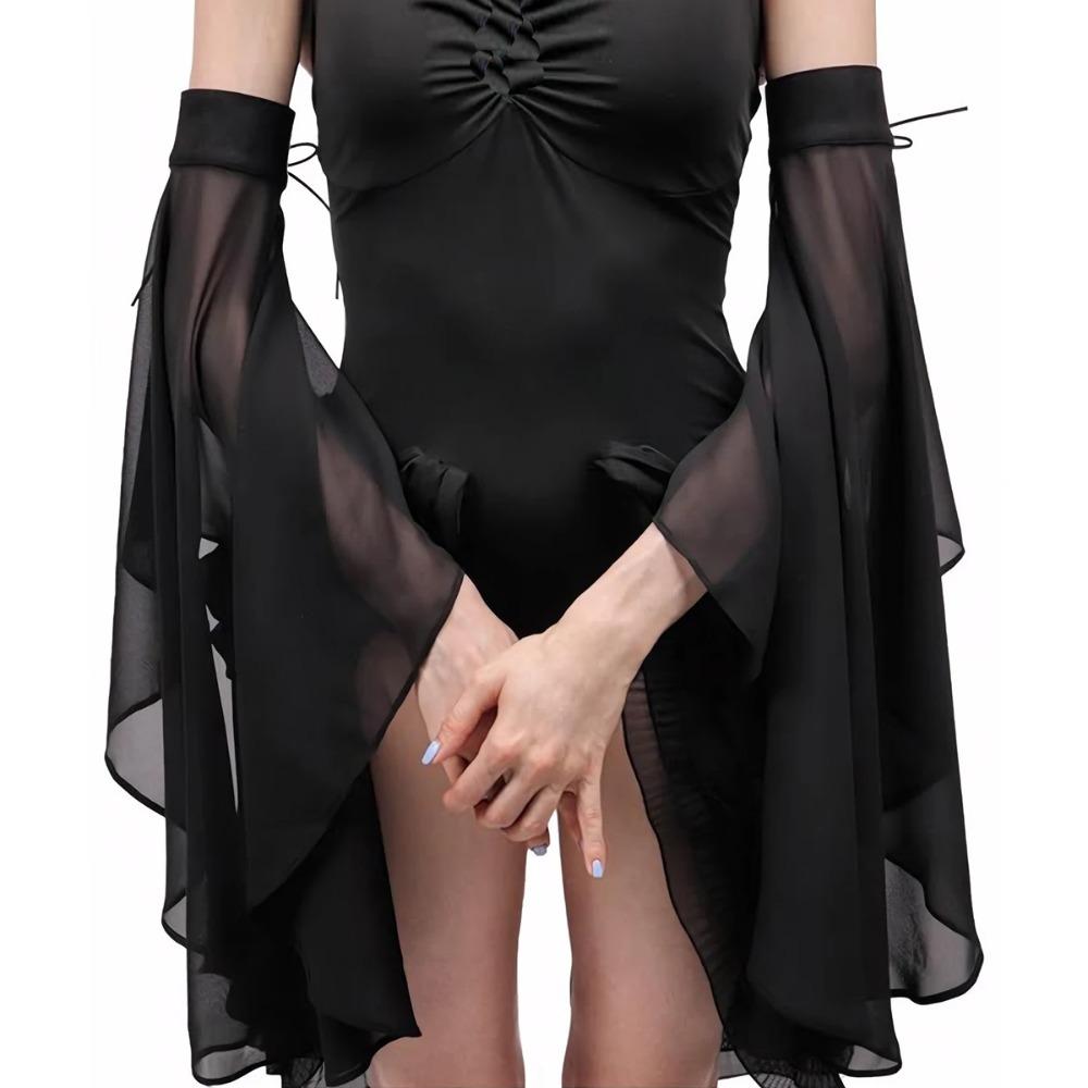 1Pair Summer Sun Protection Cuffs Long Detachable Sleeves Simple Decorative for Wedding or Daily Wear Oversleeve Accessories