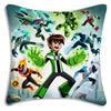 Pillow Covers Cartoon B-Ben 10 Cool Cartoon Sofa Decorative Home Double-Sided Printing Short Plush Cute Cushion Cover