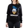 Disney Womens/Ladies Donald Duck Face Cotton Sweatshirt
