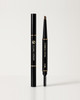 YOUNGVISION Eyebrow Pencil Triangle Automatic Rotation Double Head Waterproof Not Easily Smudging with Eyebrow Brush