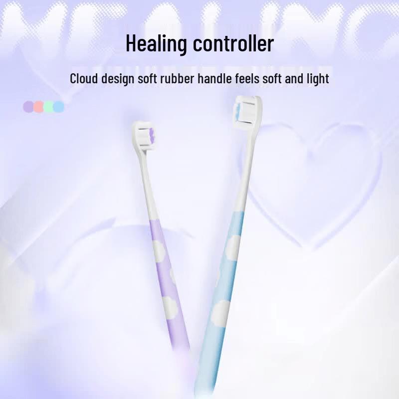 Shuke Cloud Puff SSS Soft Bristle Toothbrush (3-Pack)