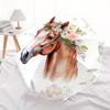 1pc Horse Floral Themed High-quality Umbrella,Automatic Opening and Closing Umbrella,Multi-functional Umbrella G0811320
