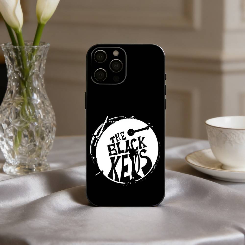 COOL The B-Black KeyS Bnd Phone Case Silicone Soft For IPhone 17pro 16 15 14 13 12 11 X XR Plus Pro Max Plus