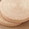 Tatami Cushion Breathable Widely Applied Comfortable Round Straw Weave Handmade Pillow