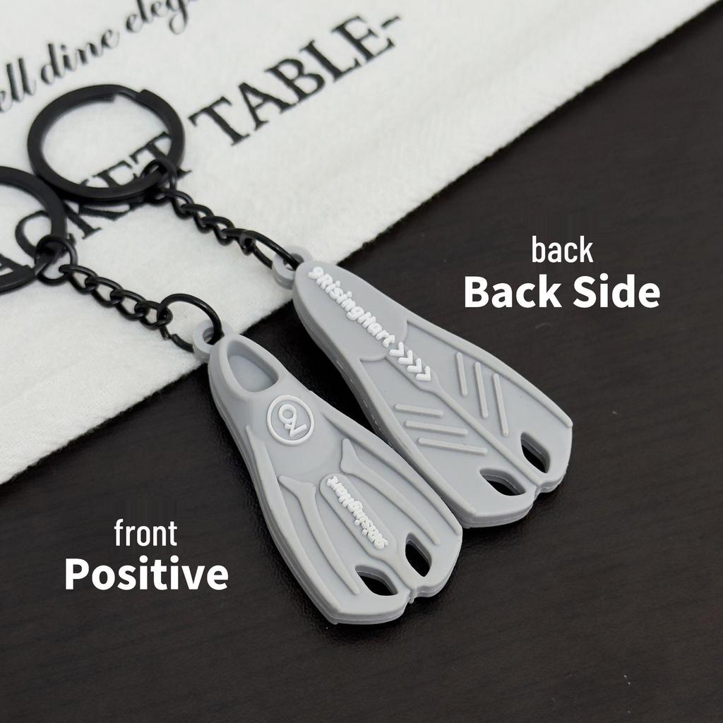 Miu Series Mini Barbell & Dumbbell Plate Keychain Bag Charm