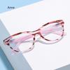 Cat Eyes Flat Eyeglasses for Women Anti Blue Light Retro Transparent Fashion Glasses Optical Frame Reading Glasses Women