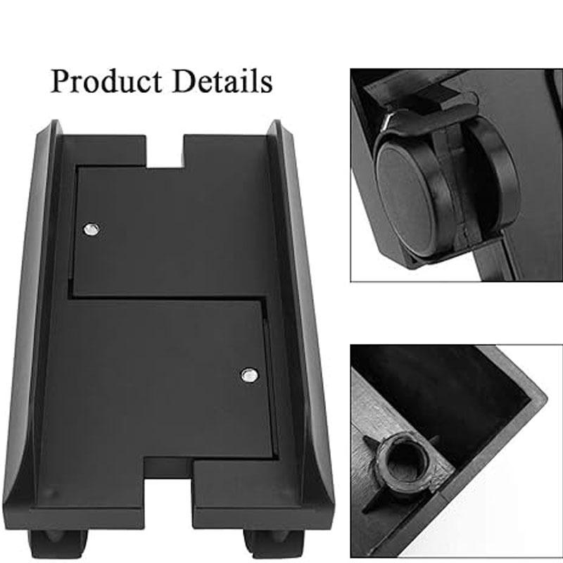 Bracket Roller Stand Desktop Stand Movable Host Rack CPU Rolling Stand Adjustable Computer Tower Stand