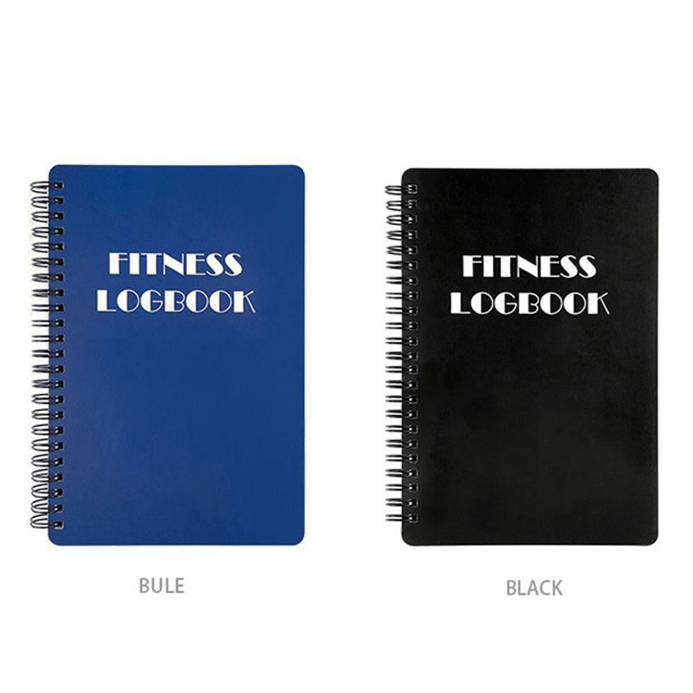 Paper A5 Planner Log Notebook English Interior Fitness Plan Book Fitness Logbook  Office Supplies
