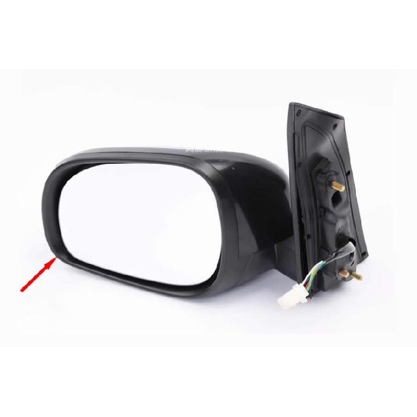 For BYD S6 2013 2014 2015 2016 Car Accessories Door Wing Mirrors Holder Rearview Mirror Trim Ring Housing
