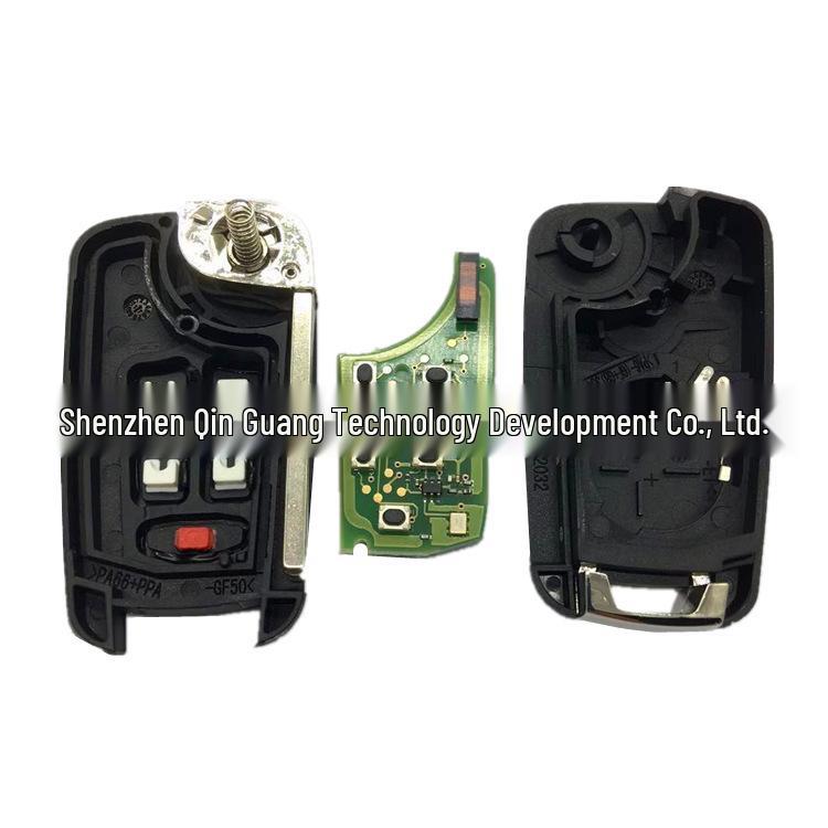 Buick 5-Button Folding Remote Key, 433 Frequency, with 46 Chip