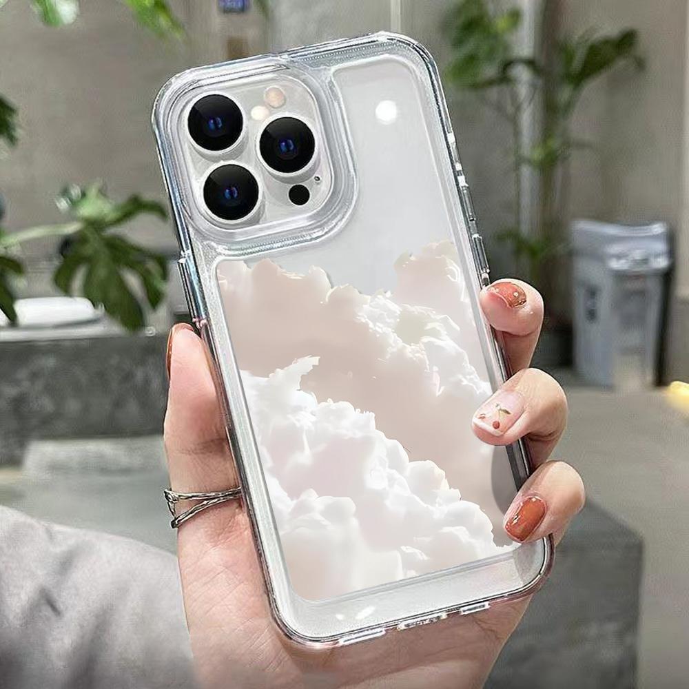 Silikonové pouzdro pro iPhone 15 Pro, transparentní, s motivem olejomalby, pro iPhone 13, iPhone 14, 12, 11 Pro Max, XR XS, X 7, 8, SE