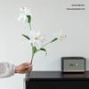 3D Printed Lily Bouquet - Oil Painting Style Fake Flowers for Home Decoration & Wedding Arrangements