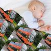Bus Throw Blanket valentine gift ideas wednesday for sofa Thins Blankets