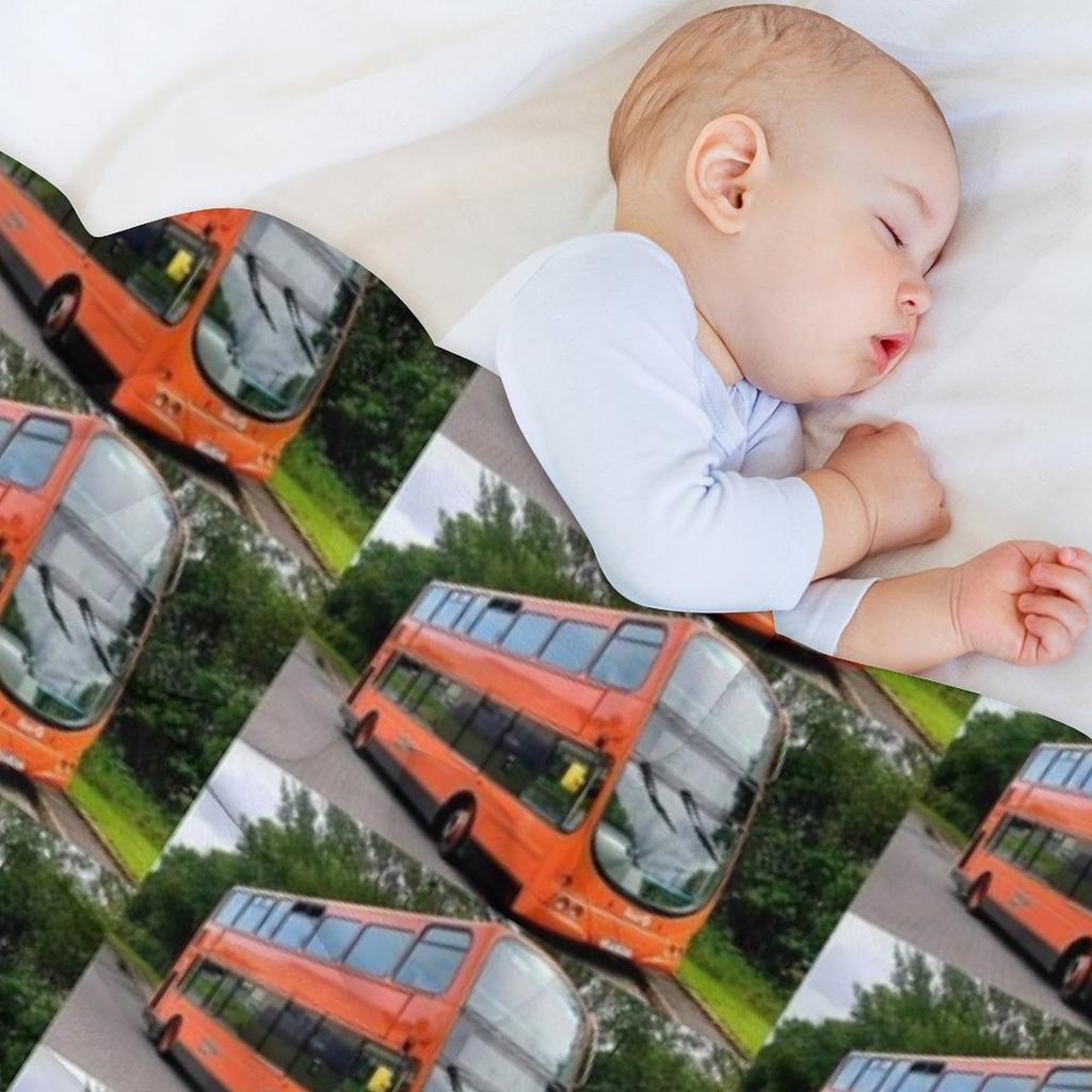 Bus Throw Blanket valentine gift ideas wednesday for sofa Thins Blankets